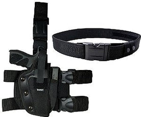 Kit Tático Operacional 3: Coldre Robocop + Bornal Tático Modular + Cinto NA