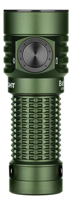 Lanterna Tática Olight Baton Turbo LED Verde 1000 lúmens Recarregável