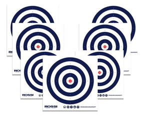 500 Alvos Rossi Tiro Esportivo Carabina Airsoft 14x14cm