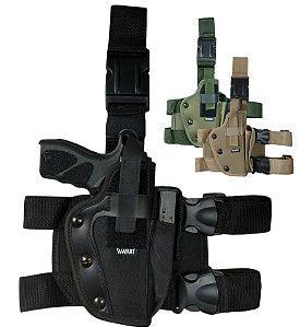Kit Tático Operacional 3: Coldre Robocop + Bornal Tático Modular + Cinto NA