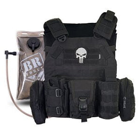 Colete Tático Plate Carrier Tan WWART SHOOTER