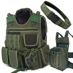 Kit Operacional Colete Swat + Boné Tático + Cinto NA Padrão