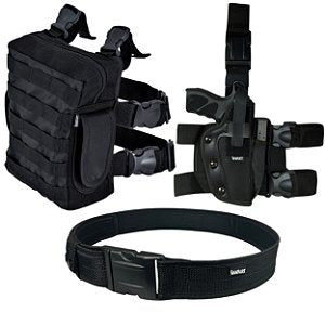 Kit Tático Operacional Colete Tático + Calça + Cinto NA